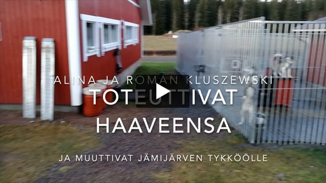 Katso video: Huskyjen haaveesta totta: muutto Espoosta Jämijärvelle