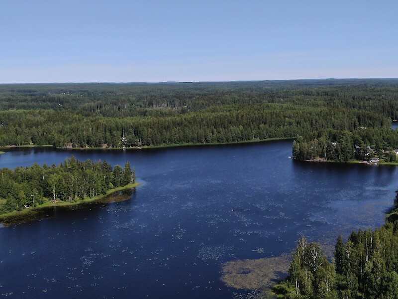 Karhejärven koekalastuksen raportti osoittaa, että järven vaikein tilanne on odotetusti Rahaniemenselällä. Arkistokuva.