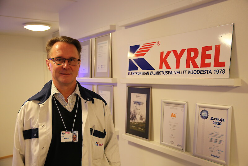 Mika Räty aloitti Kyrelin toimitusjohtajana marraskuun alussa.