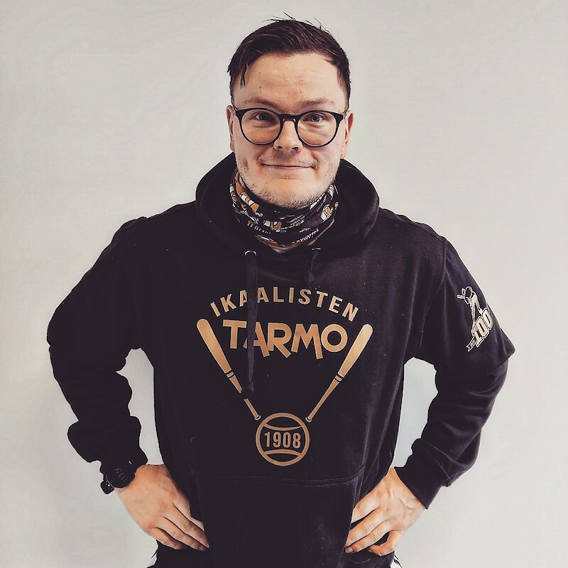 Ville Hirvonen on Ikaalisten Tarmon uusi puheenjohtaja.