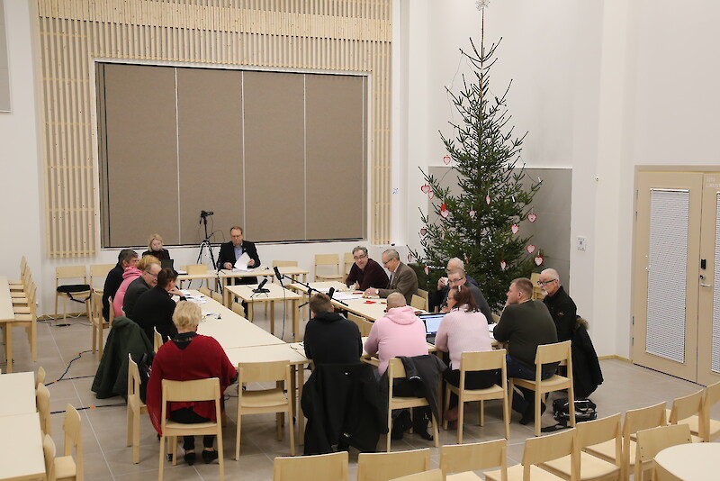 Jämijärven valtuusto kokoontui vuoden viimeiseen kokoukseen.
