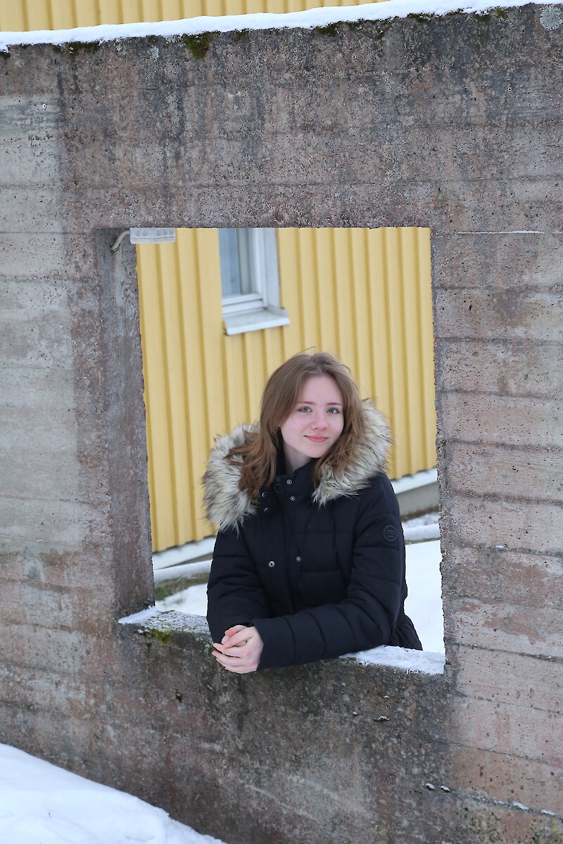 Minea Mustakoski opiskelee englantia, ruotsia ja venäjää.