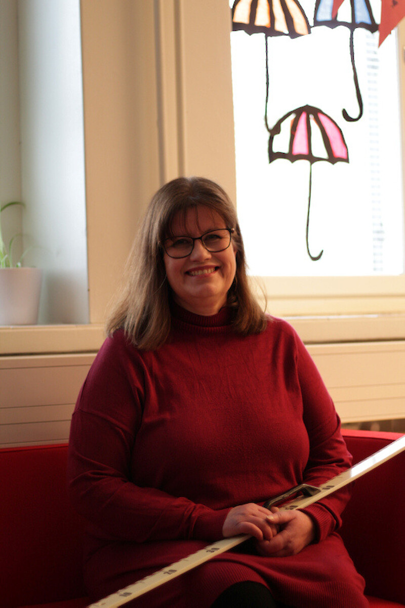 Marita Rantamäki viihtyy opettajan työssään.