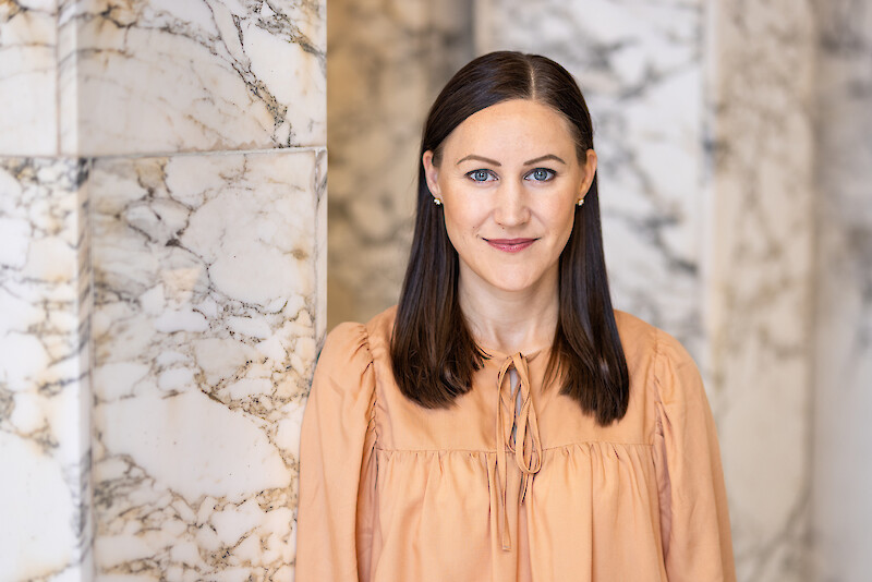 Lotta Hamari on hämeenkyröläinen ensimmäisen kauden kansanedustaja. Kuva: J-P Flander