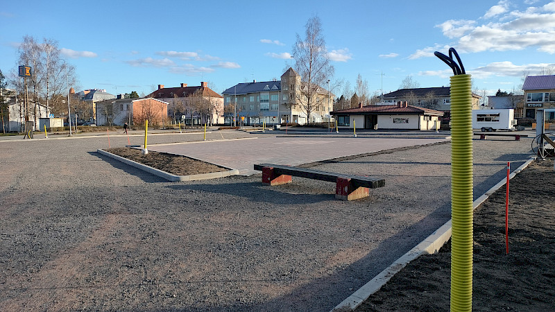 Kyröskosken torin parannustyö jatkuu toukokuun lopussa.