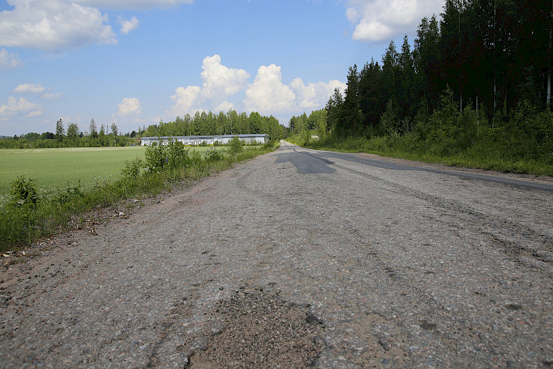 Ahrolantie kunnostetaan ennen sen siirtymistä Hämeenkyrön kunnan hallintaan ja vastuulle.