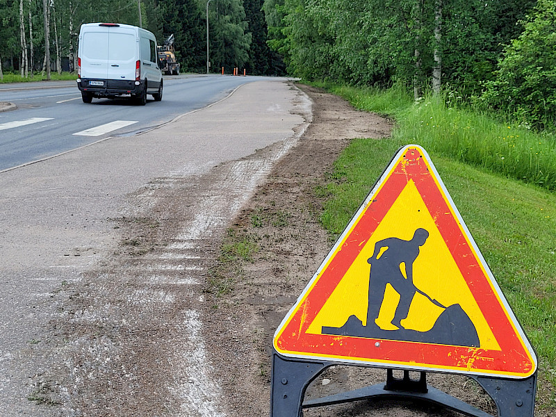 Väylävirasto teettää kunnostustöitä useilla tieosuuksilla Hämeenkyrön taajama-alueilla. Ensimmäinen kohde on Ristamäentie.