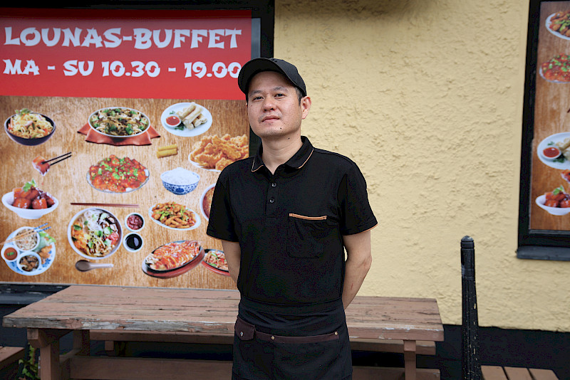 Vanha ST1 sai uuden yrittäjän. Zhu Jian Jun on halunnut jo pitkään siirtää lounasravintolansa Hämeenkyröön.