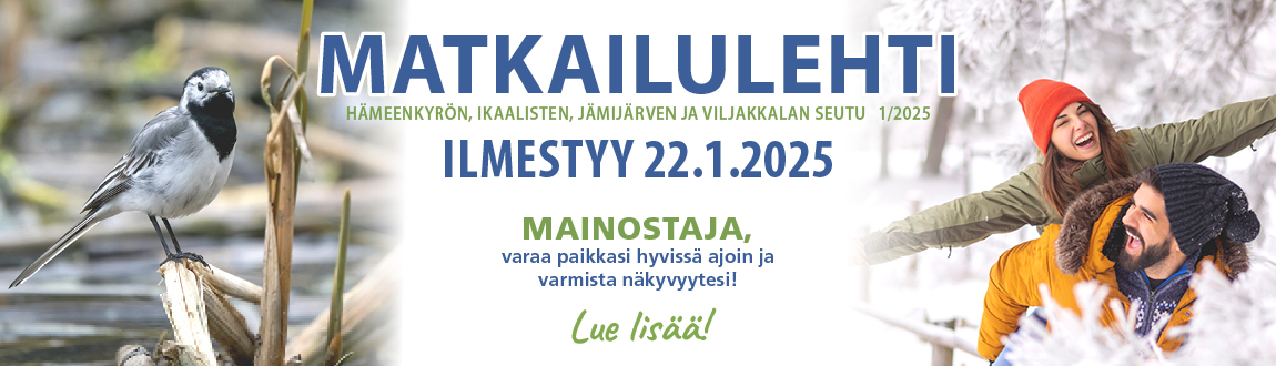 Paraatibanneri Matkailulehti ennakko kevät 2025