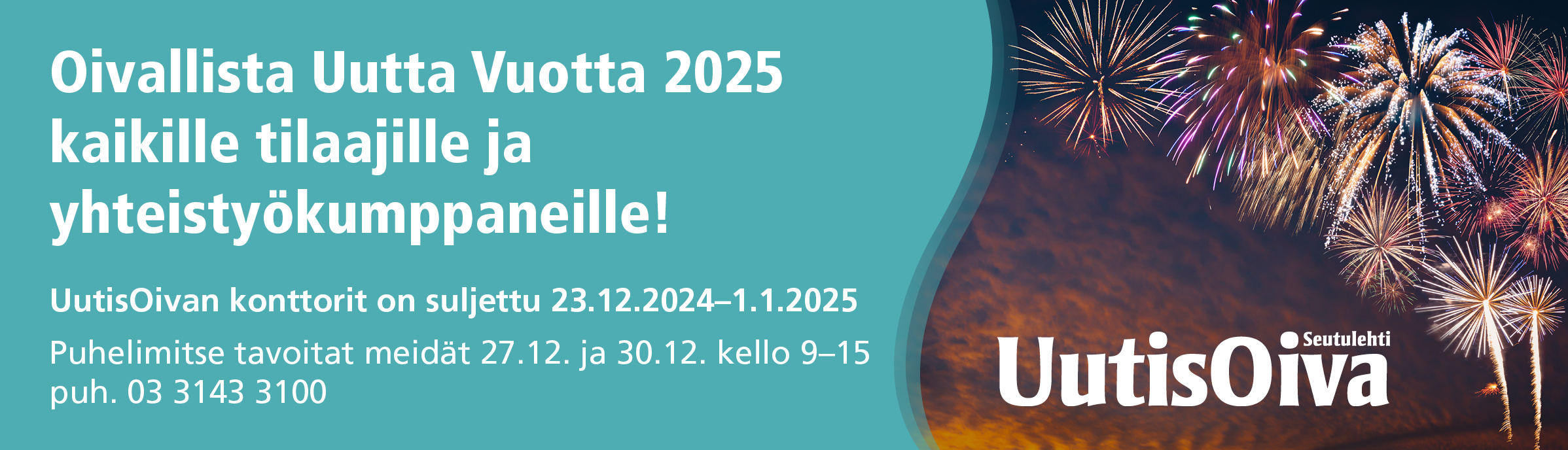 Hyvää Uutta Vuotta 2025