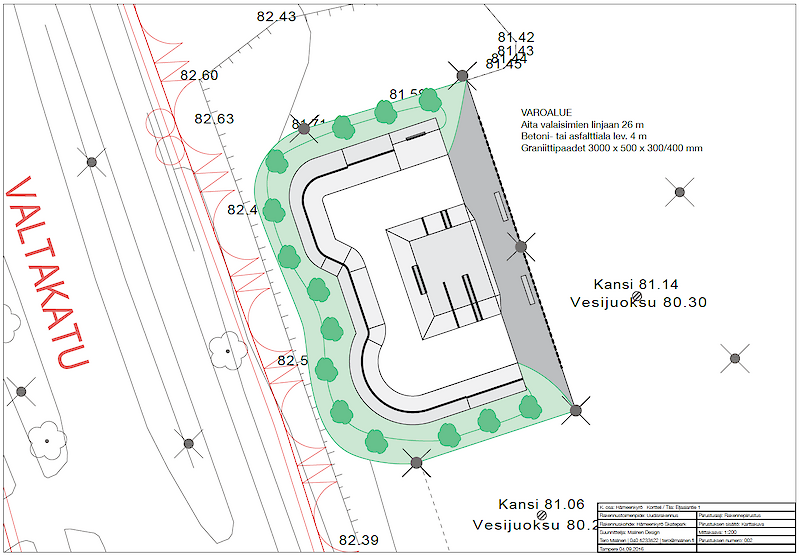 Kuva: Malinen Design. Hämeenkyrön jäähallin pysäköintialueelle rakennetaan ensi kesänä skeittiparkki.