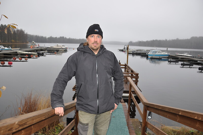 Ammattikalastaja Sami Vesikolle Kyrösjärvi on tuttu kotijärvi jo nuoresta pitäen.