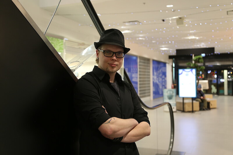 LoveXin kitaristi Sami Saarela. Arkistokuva.