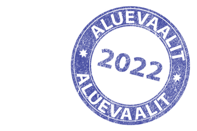 Aluevaalien äänestys alkaa tammikuussa 2022.